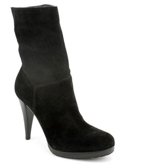 Cole Haan Shoes - Cole Haan air Nike black suede boots sz9.5. New